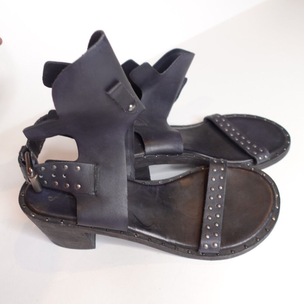 Free People Happiness Block Heel Sandal Size 37 Flawed (read description) - Picture 3 of 9